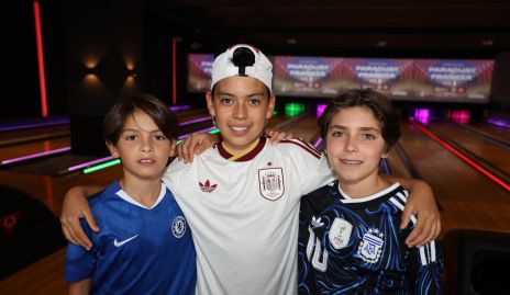  Marcelo Paredes, Santiago Díaz de León y José Carlos Chevaile.