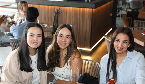  Mariana Meade, Gaby Camacho y Cynthia Flores.
