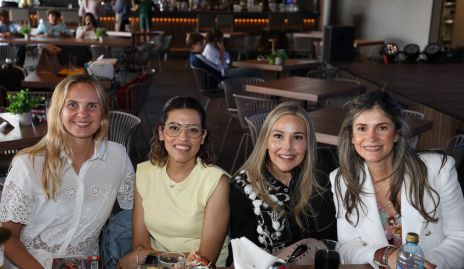  Leila Hort, María Hernández, Cynthia Cruz y Montserrat García.