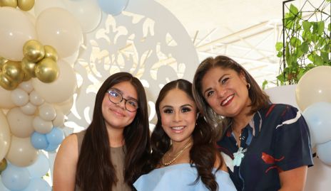  Yatse Longoria, Paola y Montse Longoria.