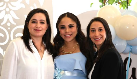 Lourdes, Paola Longoria e Ingrid Delgado.