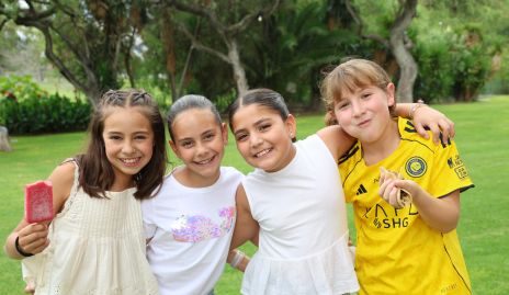  Mariel Martínez, Inés García, Natalia Briseño y Nicole Berrones.
