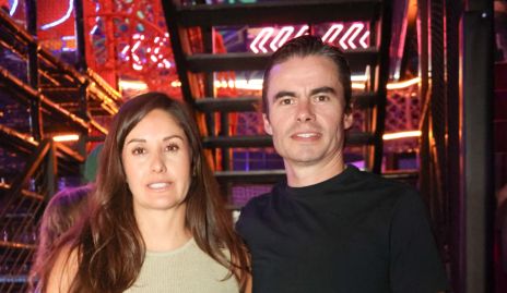  Ale Díaz Infante y Juan Carlos Flores con su hijo Juan Carlos.