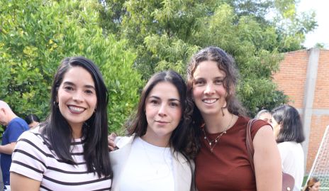  Mayra Moreno, Mili Suárez y Liliana Acosta.