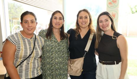  Mariana Torres, Sofía Villaseñor, Daniela Jonguitud y Margarita Rubín.