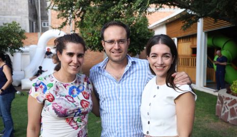  Mariana De Luna, Fernando De Luna y Mónica Garza.