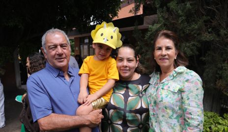  Javier Nava, Andrés Durán, Daniela Nava y Titis Báez.