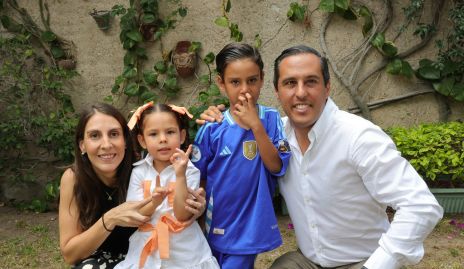  Ceci Castelo, Ana Paula Ramírez, Juan Pablo y Juanpi Ramírez.
