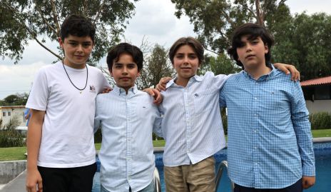  Sebastián Castro, Juanqui Conde, José Carlos Chevaile y Guille Guerra.