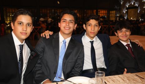  Nicolas Chao, Diego Valle, Matias Chao y Emilio Silva.
