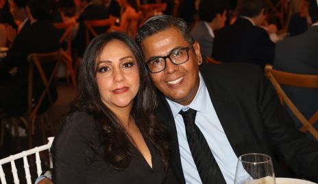  Lidia Arriaga y Victor Flores.