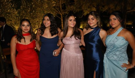 Alejandra Roman, Mariana Alfaro, Valentina Ortega, Fátima Robles y Regina Rios.