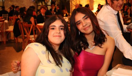  Camila Gómez y Isabela Reynoso.