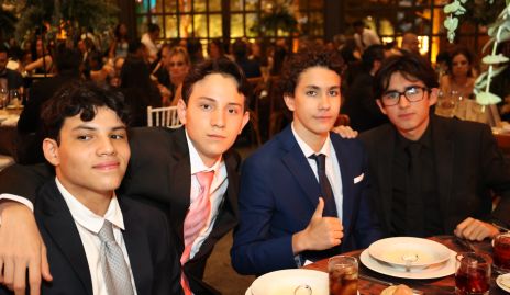 . Luca, Alejandro, Juan Carlos y José Mauro