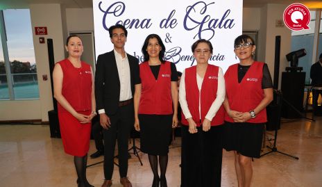  Mónica Morán, Alfonso Carrillo, Melissa Rangel, Mariana y Geraldine Estrada.