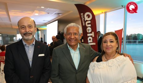  Ricardo Estrada, Eduardo y Luzma Ayala.
