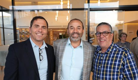  Paul Dawny, Ricardo Trujillo y Agustín Esparza.