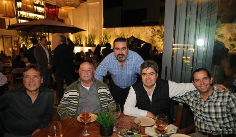  Juan Manuel Espinoza, Chepo Ortuño, Juan José Leos, Paco Leos y Eduardo Aburto.