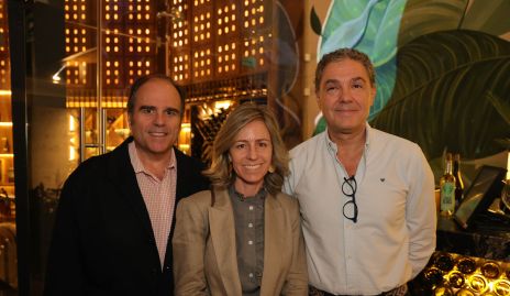  Javier Paulette, Cristina Gausinague y César Moreno.