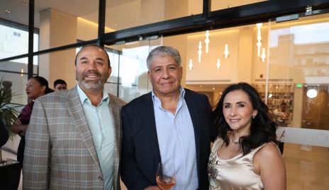  Ricardo Trujillo, Alfredo Ayala y Claudia Saldaña.