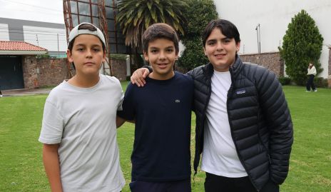  Mauricio Valdés, Patricio Gutiérrez y Joselo Esper.
