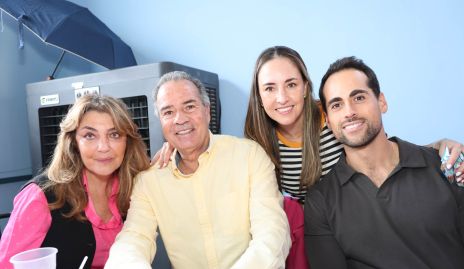  Nuria Lozano, José Luis Hernández, María Paula Hernández y José Pablo Contreras.