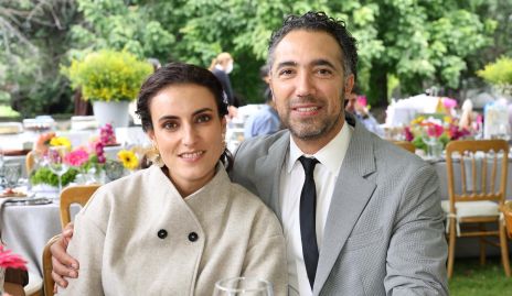  Fernanda Saiz y Wilfrido Martínez, padrinos de Marina.