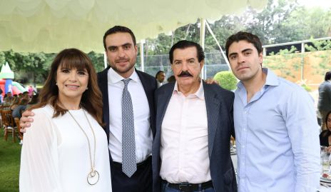  Patricia Díaz Infante, Manuel Saiz, Miguel Zúñiga y Rodrigo Zúñiga.