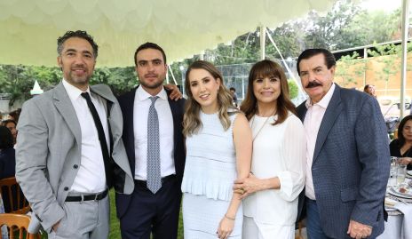  Wilfrido Martínez, Manuel Saiz, Mónica Torres, Patricia Díaz y Miguel Zúñiga.