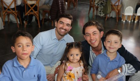  Santino, Pao, Antonella, Tomás y Alejandro.