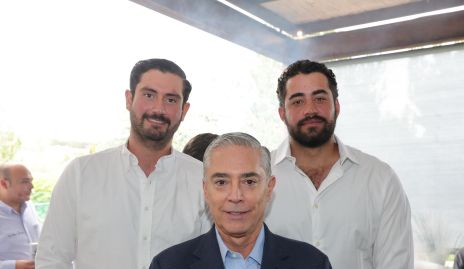  Polo Córdova, Gerardo Serrano y Carlos Morales.
