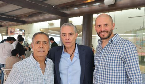  José Manuel Lázaro, Gerardo Serrano y Guillermo Hernández.