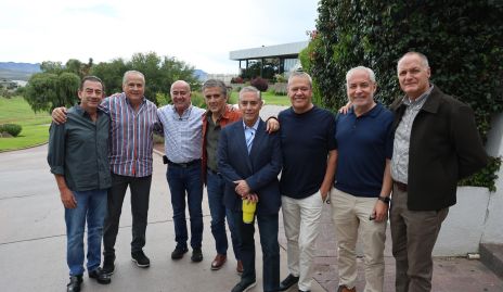  Polo Córdova, Carlos Brueggeroff, Rafael Olmos, Fernando del Pozo, Gerardo Serrano, Alejandro Hinojosa, y Jorge García.
