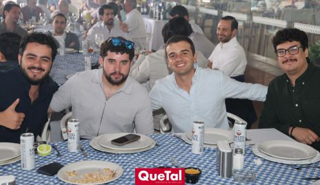  Gunnar Mebius, Javier Morales, José Manuel Córdova y Mauro Ruiz.