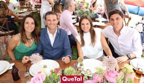  María Canedo, Diego Ramos, Alejandra Chávez y Santiago Ramos.