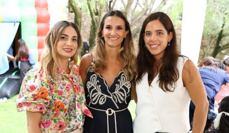  Montserrat Muñiz, Geor Ramos y Estefanía Díaz Infante.