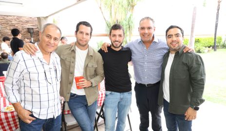  Roberto Hernández, Juan Pablo Castillo, Mauricio Güemes, Lalo García y Diego García.