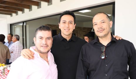  Antonio Capetillo, Félix Alderete y Carlos Gómez.
