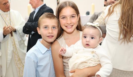 Diego Trampe, Carlota Trampe y Camila Delsol.
