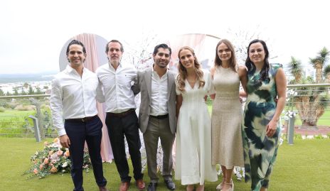  Héctor Hernández, Herbert Trampee, Gibran Delsol, Sofía García, Miriam García y Susana Schekaiban.