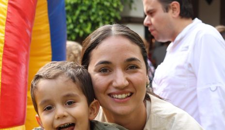  Ana Sofía Valdés y Leo de la Rosa.