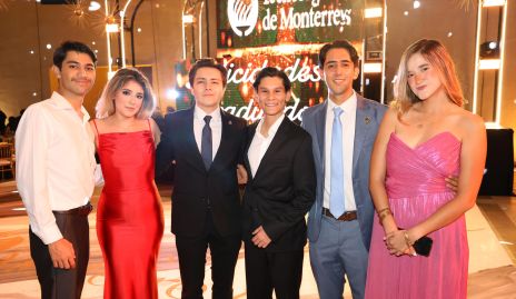  Ángel Esparza, Keila Sofía, René Garay, Gabriel Lomelí, Javier Duarte y Michelle Betancourt.