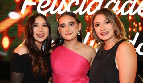  Ale Guevara, Fernanda Díaz y Jannet Enríquez.