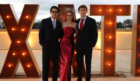 Emiliano Gutiérrez, Paulina Arellano y Fernando Arellano.