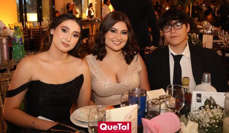  Kerem Valdez, Iriel Guajardo y Cristopher Castillo.