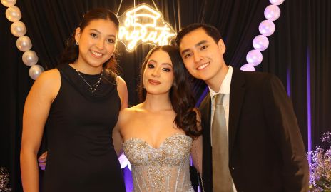  Marcela Gaitán, Mariana Pérez y David Ramírez.