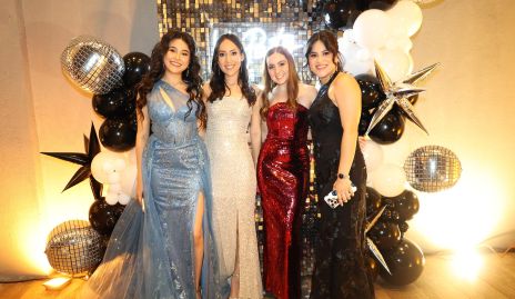  Yulma del Pozo, Xiromi Carrillo, Paulina Arellano y Kenia Zárate.