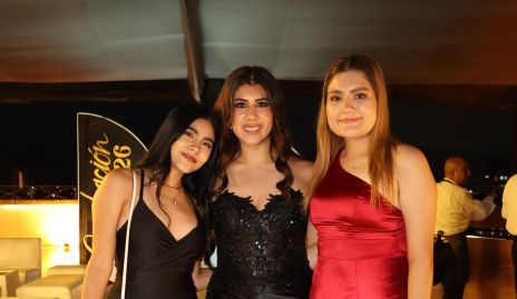  Daniela Alvarado, Xiromi Balderas y Fany Beltran.