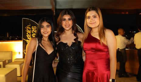  Daniela Alvarado, Xiromi Balderas y Fany Beltran.