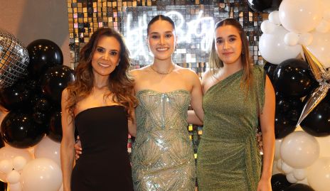  Daniela Díaz de León, Camila Garza y Sofía Garza.